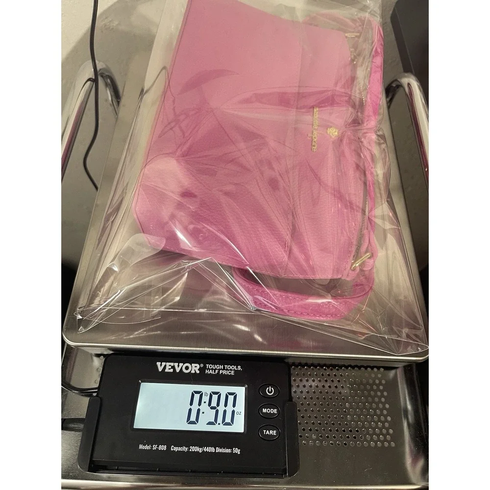 Nanette Lepore Pink Lipstick Crossbody Purse EUC